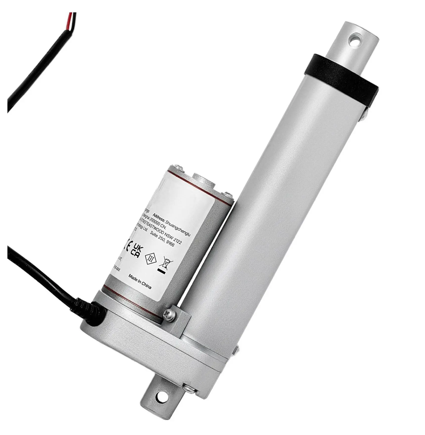 12V Linear Actuator 4 Inch, High Speed 0.6''/s, 225lbs/1000N, IP54 Rated