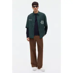 H&M Regular Fit Embroidered-motif shirt