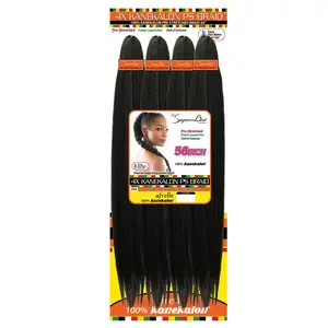 4X 100% KANEKALON PRE-STRETCHED BRAID 56"