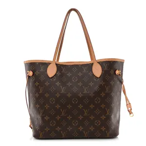 Pre-owned Louis Vuitton Canvas Shoulder Bags Monogram Neo Neverfull MM Cherry