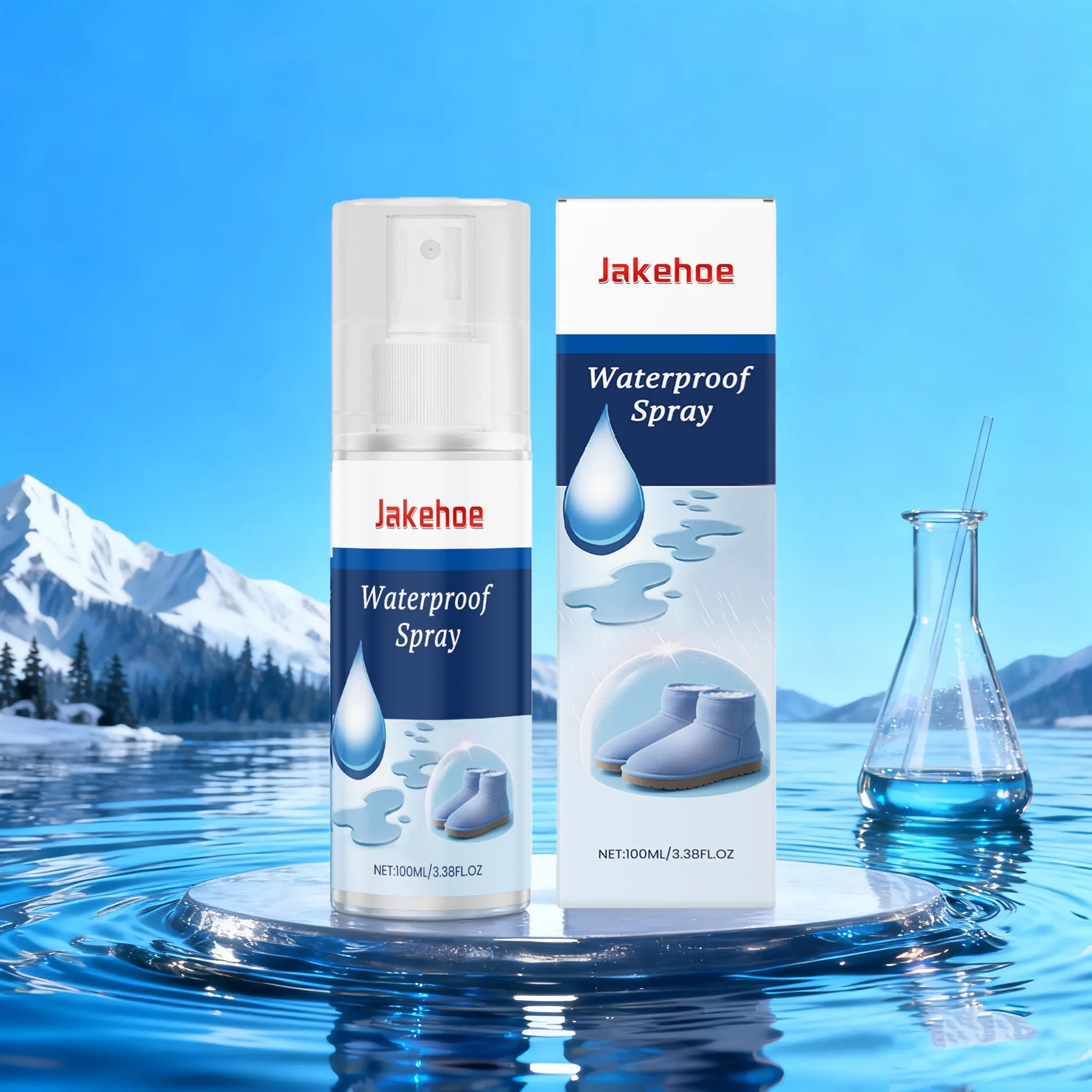 Waterproof Stain-Resistant Spray, Daily Convenient Fabric Protection, Universal Use for Clothing Shoes Bags, Easy Care Solution