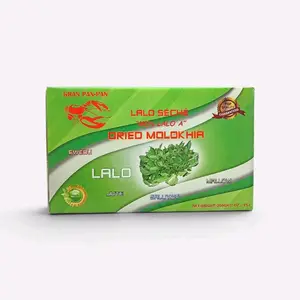 Lalo Dried Molokhia (Gran Panpan Variety) - Premium Dried Leaf Vegetable for Culinary Use
