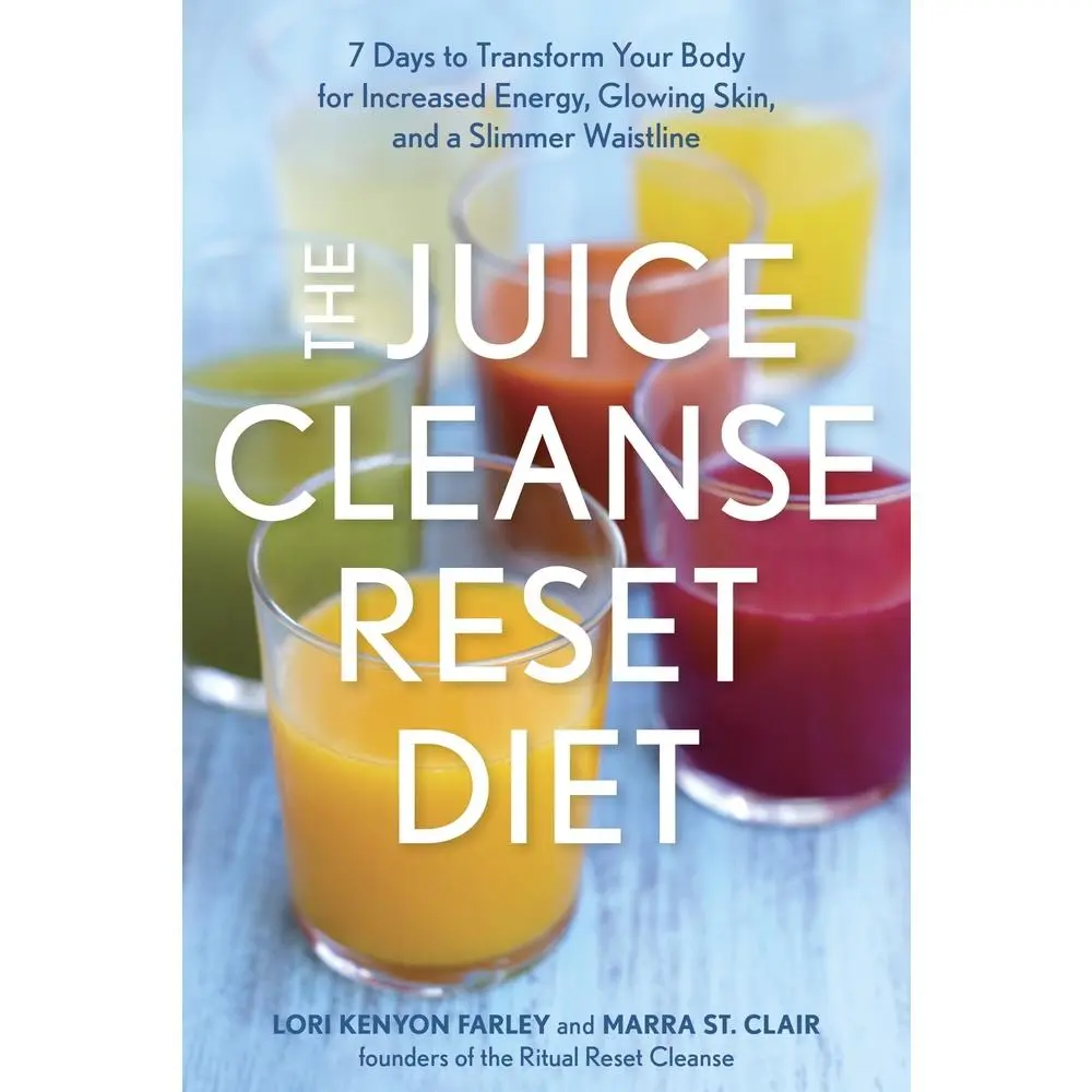 USED Book - The Juice Cleanse Reset Diet: 7 Days to Transform Your Body for Increased Energy, Glowing Skin, and a Slimmer Waistline by Farley, Lori Kenyon (Paperback) - english