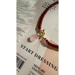 Red Carnelian Choker Necklace