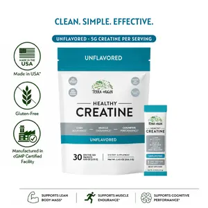 TERRA ORIGIN Healthy Creatine Micronized Monohydrate Powder | 30 Stick Packs | Support for Muscle and Cognitive Performance*