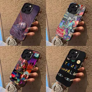T-Tame Impala Phone Case  Phone Case For iPhone17 14 16 15 11 12 13 Pro Max Mini Plus Shockproof Cover