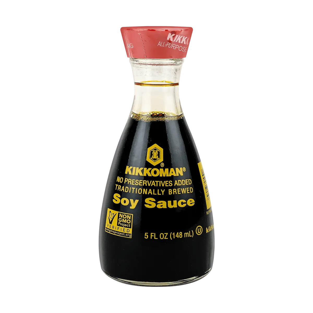 Kikkoman Soy Sauce 148ml - Authentic Japanese Seasoning for All Your Culinary Needs