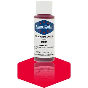 AmeriColor, Red, 2 Ounce, Candy Color Oil Food Color