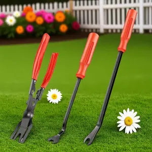 Professional Car Interior Removal Tool Set, Multi-Functional Auto Door Panel Remover, Dashboard Central Console Disassembly Kit, Anti-Scratch Terminal Removal Device