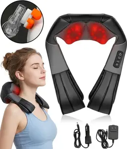 Neck Massager with Heat for Pain Relief Deep Tissue, 2026 Upgraded 3D Back