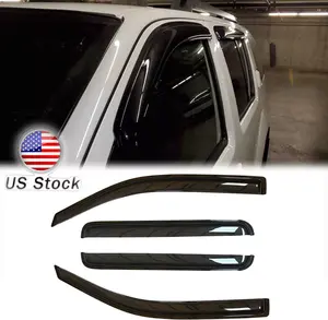 Window Visor/ for 2007-2014 Chevrolet Tahoe 2007-2014 GMC Yukon (Not Fit Yukon XL Model)  WeatherShield/Rain Visor