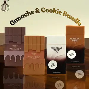 Arabiyat Sugar | Pecan Butter Cookie + Cookie Dough + Chocolate Ganache + Toffee Ganache | Eau De Parfum | Unisex Fragrance | 400 ML | Coconut Milk, Pecan & Butter |