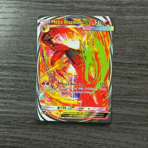 Mega Blaziken EX Immersive - Fan Made Art Card - Pokémon TCG Pocket Proxy