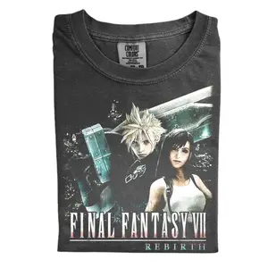 The Final Fantasy VII Comfort Color Shirt, Horror Game Shirt, Gift for Men, Gift for Women, Crew Neck T-shirt, Trending T-shirt
