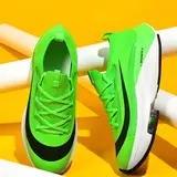 Men's Large Size Neutral Laces Athletic Running Shoes, Sporty Running Shoes, Casual Sport Style, Breathable Comfort, Air Sole, Anti-Slip, Ultra-Light, All-Season Sneakers