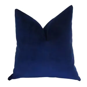 Plutus  Handmade Throw Pillow, Navy - 20 x 20 in.