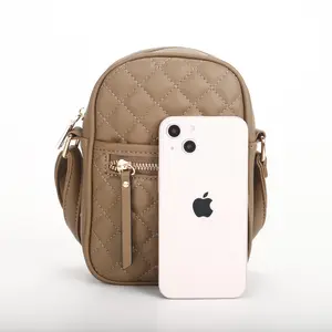 Black Friday Deal Compact Leather Crossbody Purse S1408 for Daily Use Travel Sleek Design Versatile Accessory