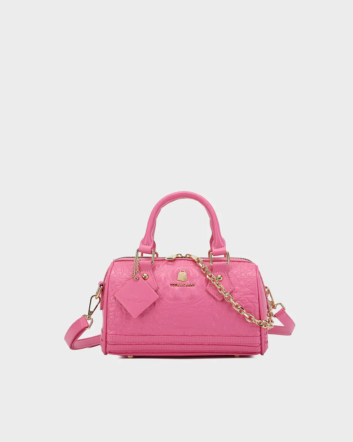 Statement Baddie Purse in Neon Pink