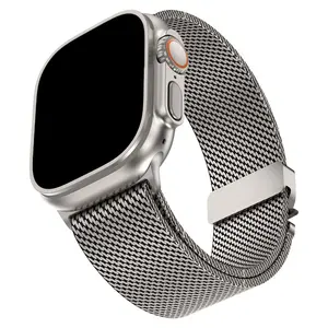 Stainless Steel Watch Band (Band Only), Milanese Loop Watch Band for Apple Watch Series 10 9 7 8 6 5 SE, Smart Watch Accessories, Wearable