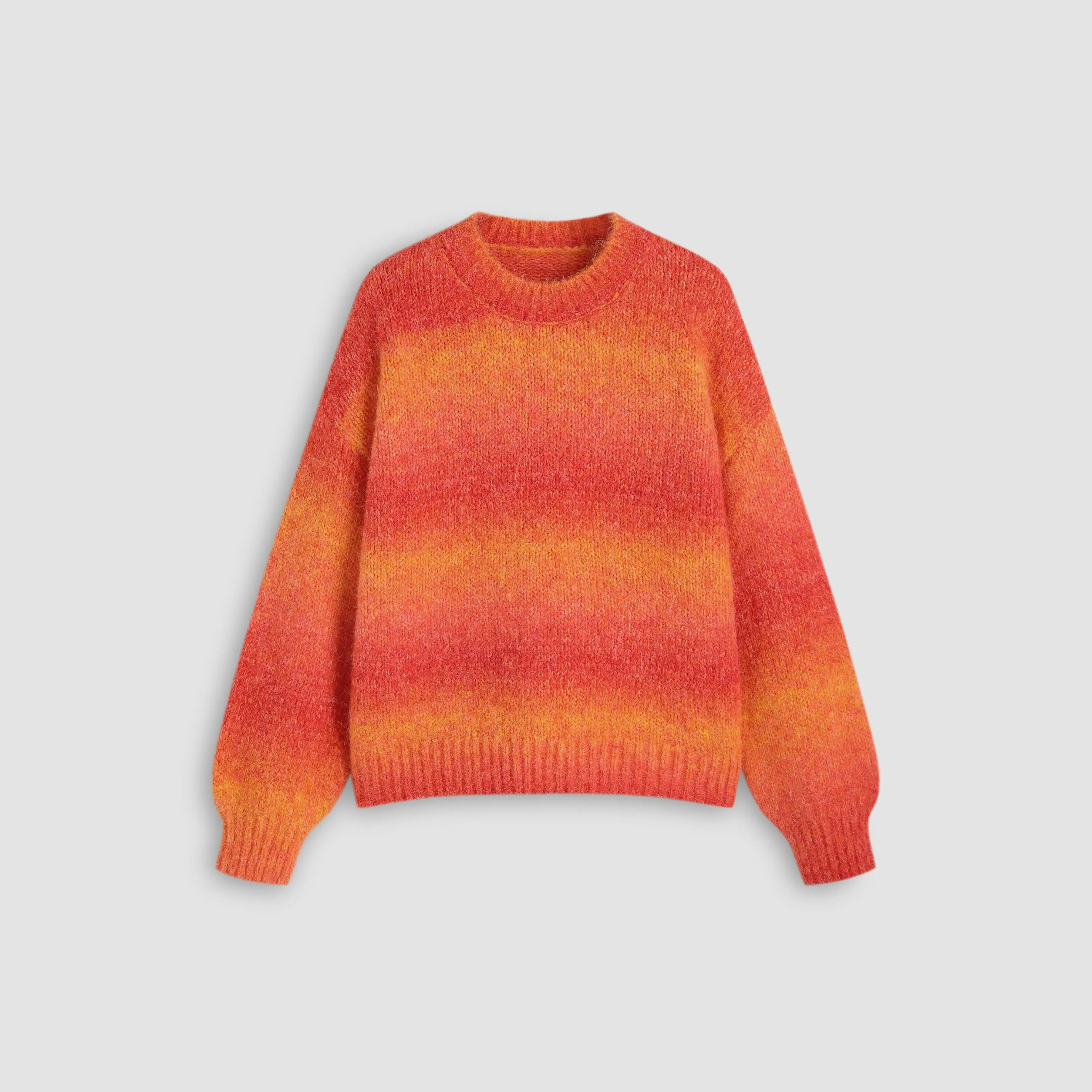 Cider [size 2-10] Wool-blend Stripe Ombre Sweater SummerFinds