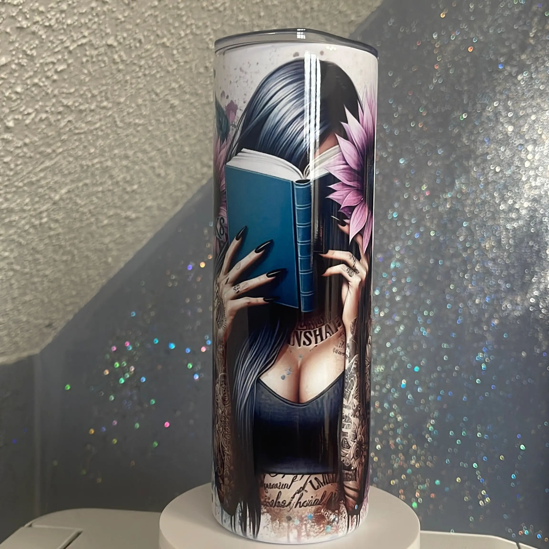 Dirty books tumbler