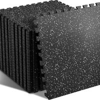 24 Tiles Black with white dots