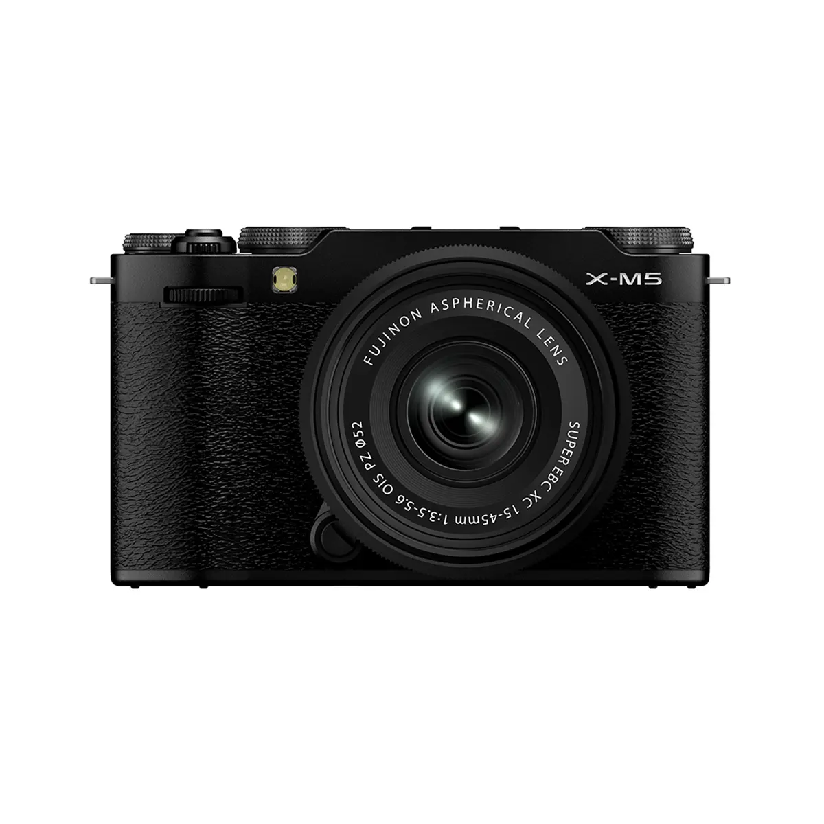 Fujifilm X-M5 Mirrorless Camera with XC 15-45mm f/3.5-5.6 OIS PZ Lens, Black