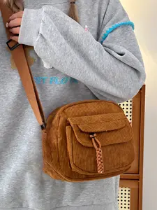 Retro Simple Casual Small Shoulder Bag, Woven Buckle Mini Bag, Casual Flap Pocket, Small Portable Adjustable Crossbody Shoulder Bag, Lightweight Crossbody Bag, Multiple Colors, Suitable for Students, Daily Travel, Shopping