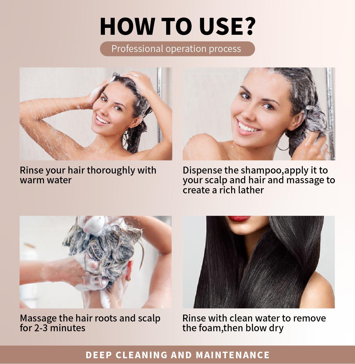 【Buy 1 Get 1 Free】GRODOM 6-in-1 Amino Acid Shampoo 300ml,Promotes Hair Growth,Improves Hair Loss & Thinning,Oil-Absorbing Formula,Refreshes Scalp,Sulfate-Free Gentle Formula,Strengthens Roots,Deep Nourishing,For Color-Treated & Permed Hair Lengthening Vol