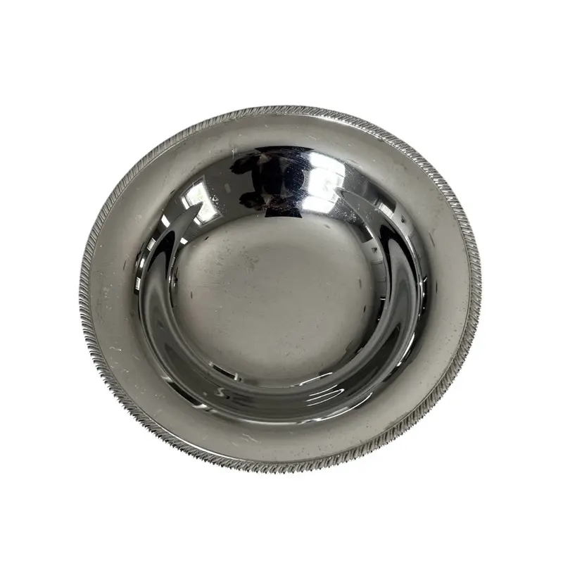 Doehler-Jarvis National Lead Industries Silver Serving or Fruit Bowl
