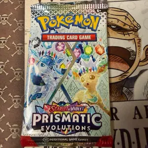 Pokémon Prismatic Evolutions 1 Pack (RIP Live)