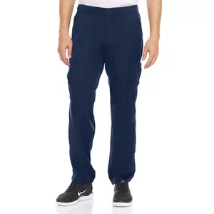MediChic Men's 7 Pocket Stretch Scrub Semi Jogger Pants with Inside Drawstring and Mesh Gusset