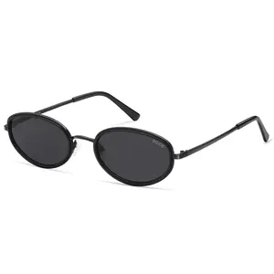 SOJOS Retro Trendy Oval Polarized Sunglasses for Women Men, 90s Vintage Circle Round Sunnies