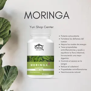 Moringa Capsule Made with Pure Moringa Powder