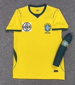 Personalized Brazil Soccer Jersey World Cup 2026, Custom Name Number Logo National Soccer Jersey 3