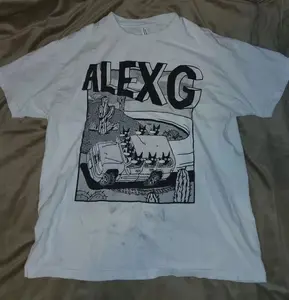 [Sale Up To 50%] Rare Alex G Band Unisex Reprint Basic Short Sleeve T Shirt Vtg S-5Xl