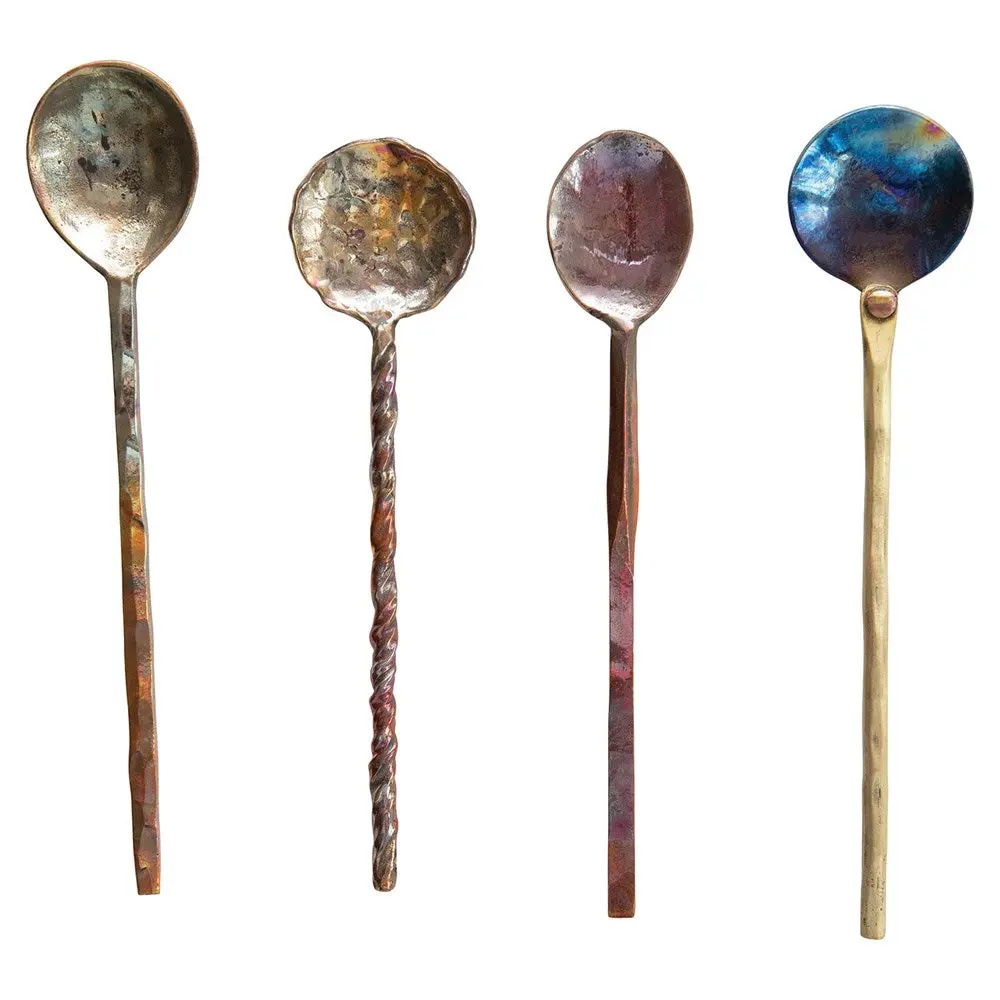 Hand-Forged Copper Burnt Finish Spoon Hand-Forged Copper Burnt Finish Spoon