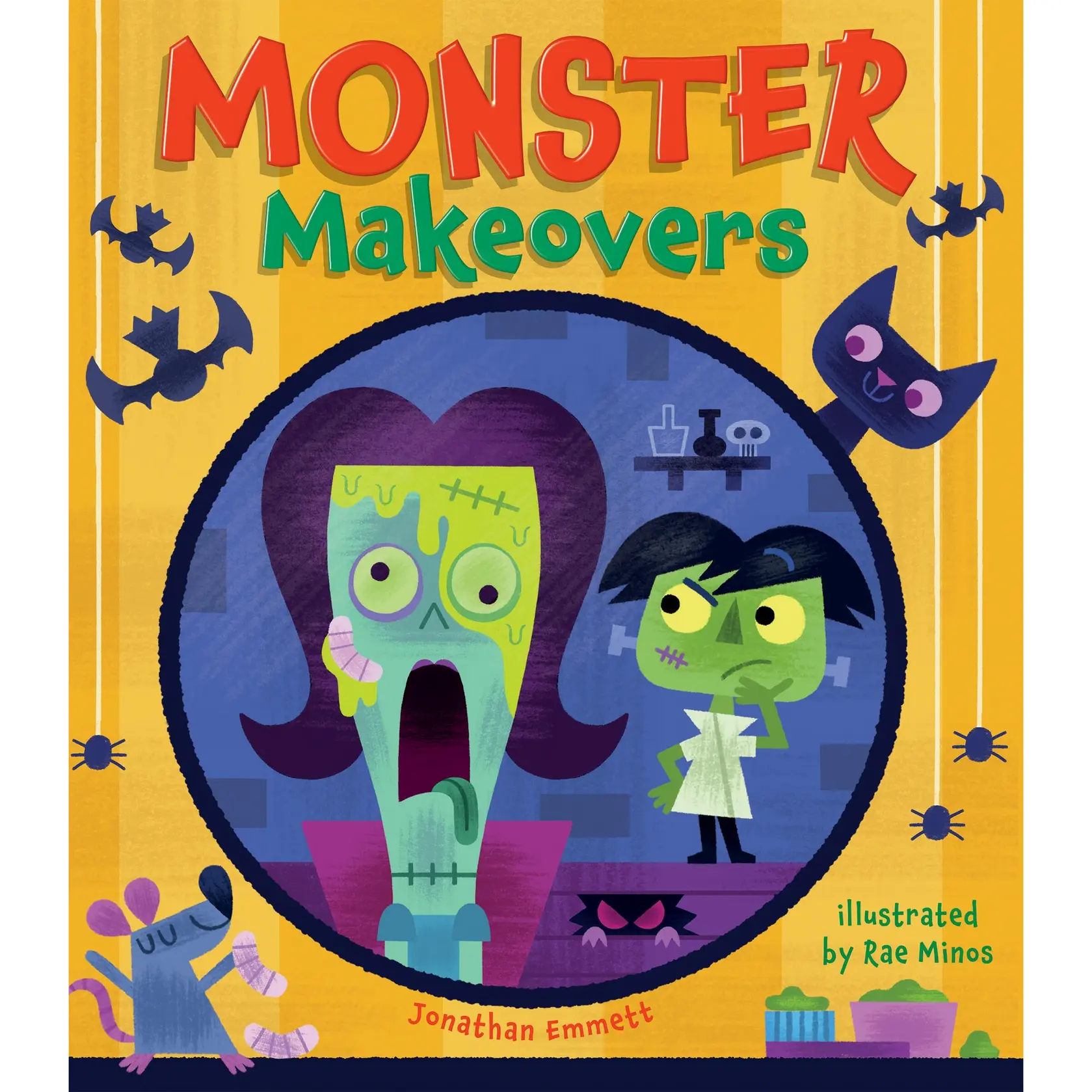 Monster Makeovers by Jonathan Emmett, Rae Minos [Hardcover Book]