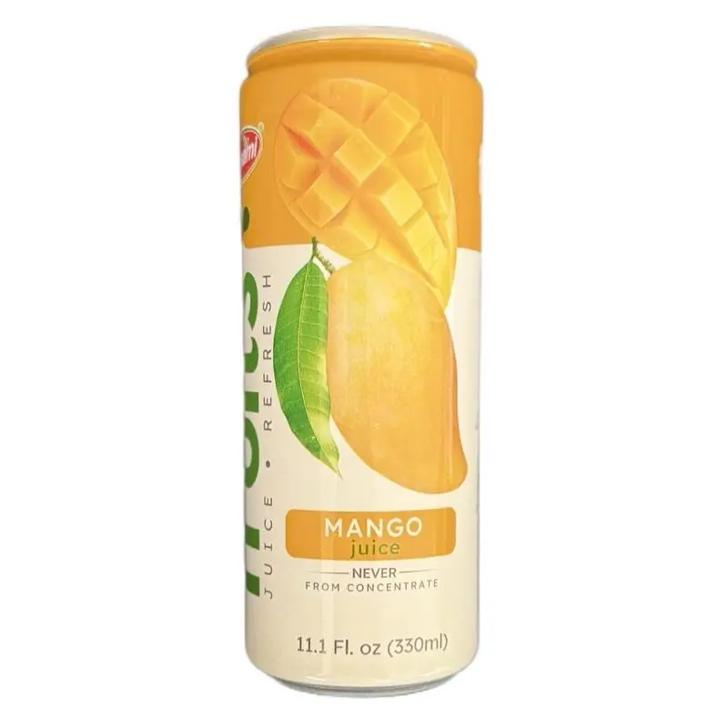 Premium Mango Juice No Sugar Added 11.1 Fl oz 330ml From Concentrate