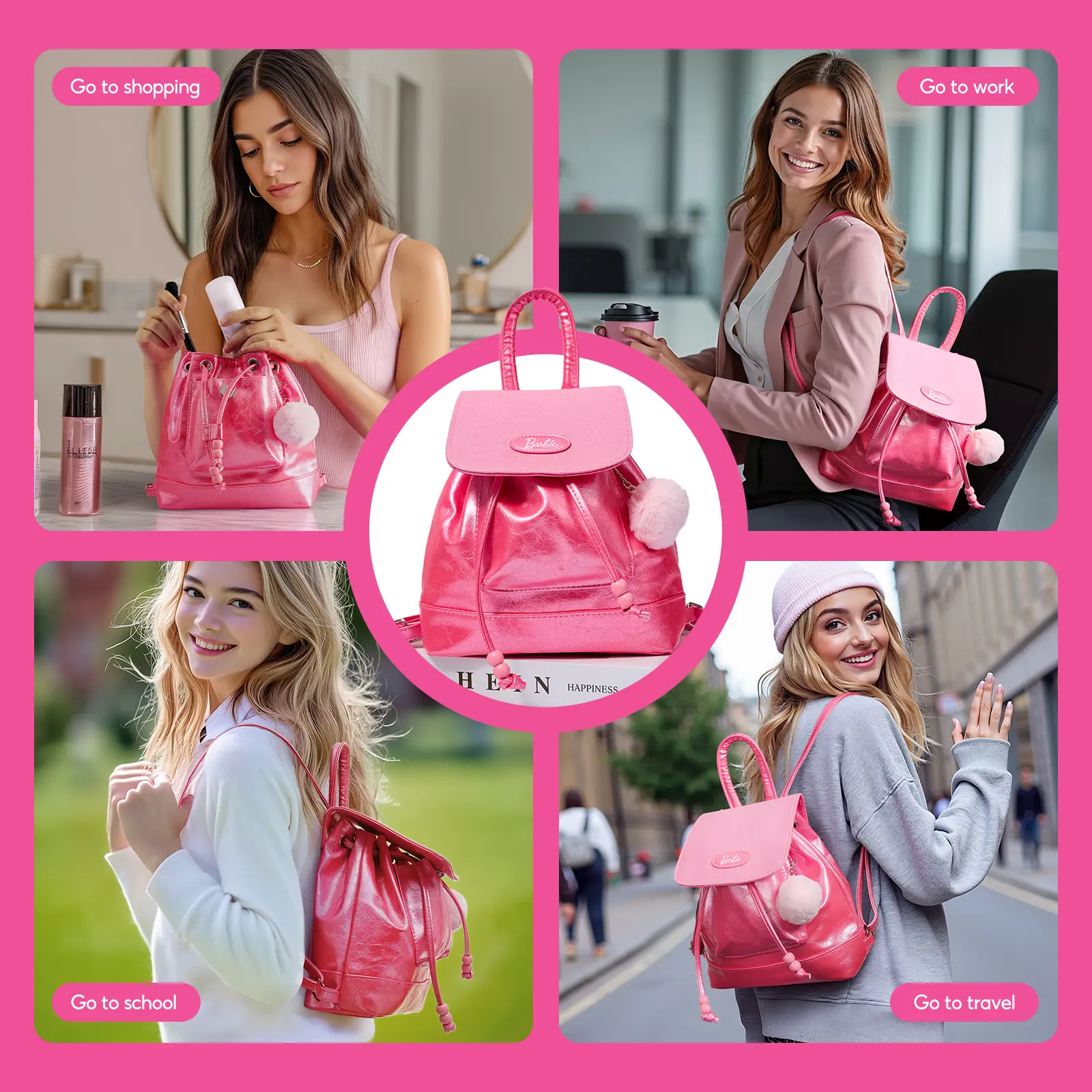 dumbo print mini backpack Exclusive Circus Tent Light Up | Officially Licensed | Plastic Sports Mini Backpacks Men Color:Soft Tan Lilah nada-ignore quality zippers