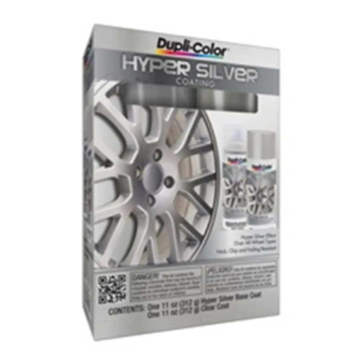 Krylon HSK100 Hyper Silver Wheel Coating Spray Kit Pack - High-Quality Modern Products, Hyper Silver Coating, 2 lbs Weight