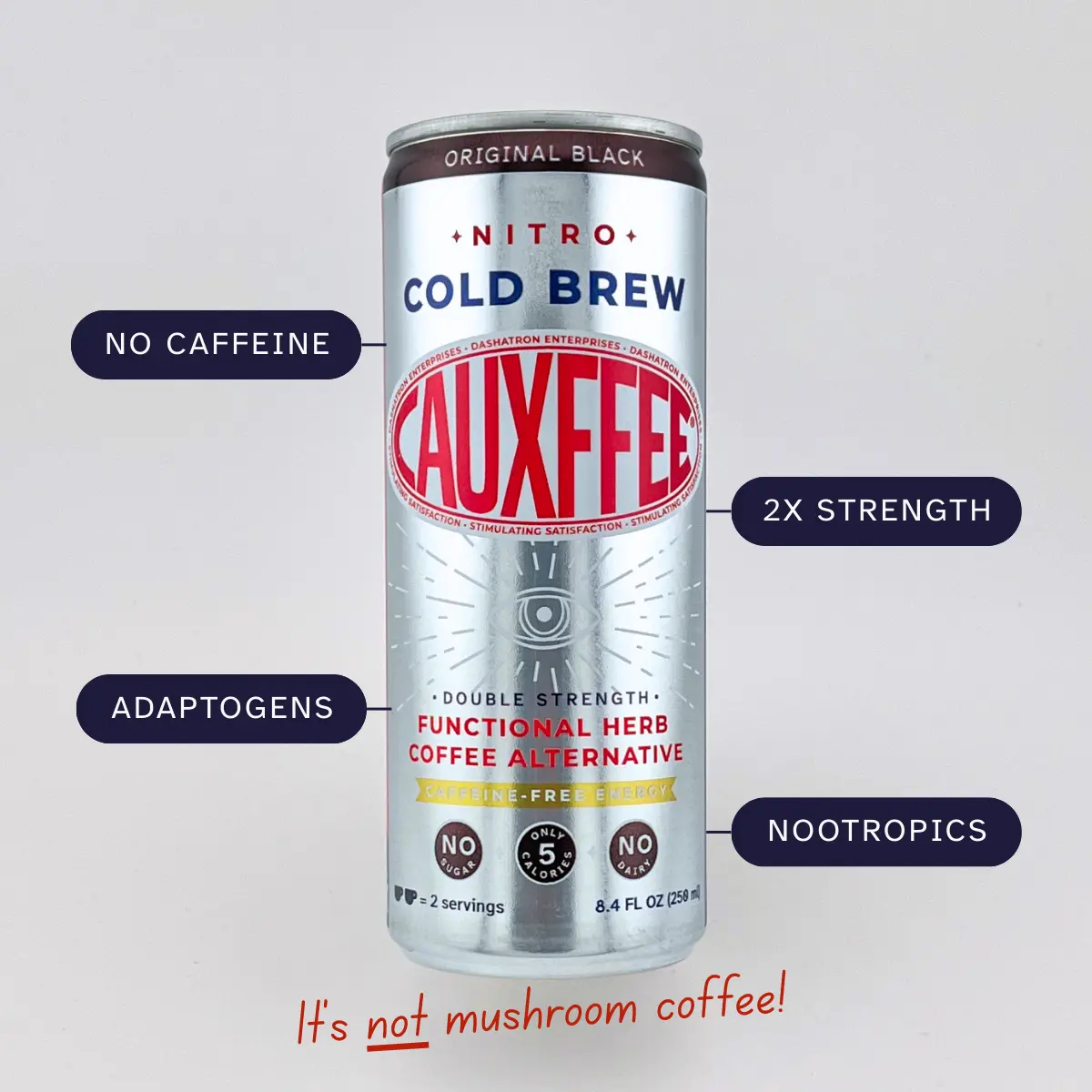 Cauxffee Silver Bullet - 2X Nitro Cold Brew