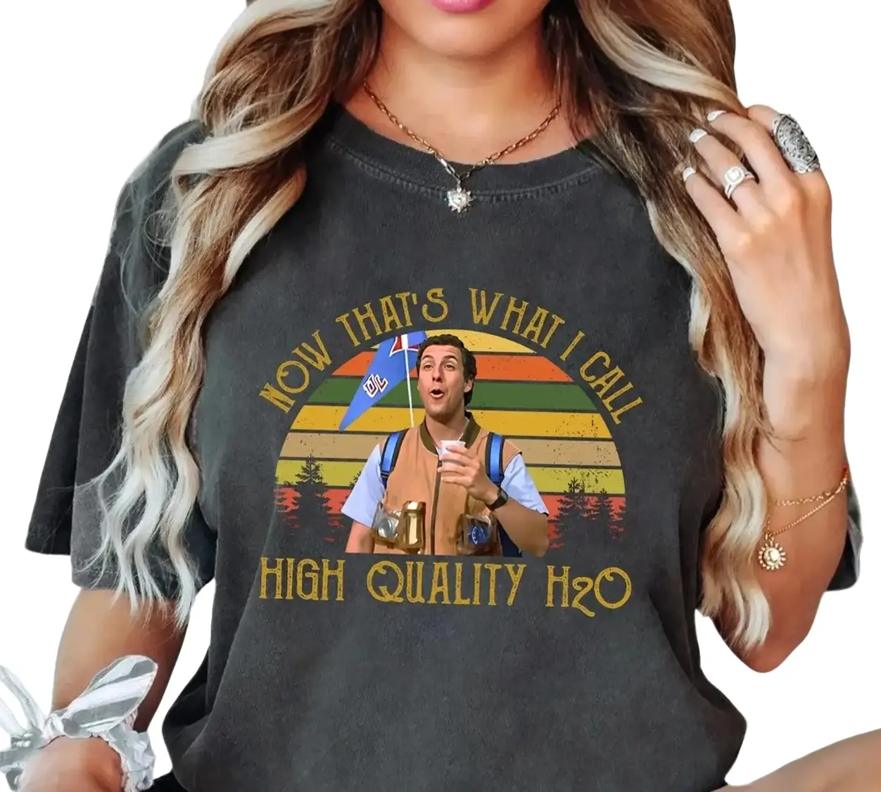 Bobby Boucher Vintage Waterboy High Quality H2O T-shirt