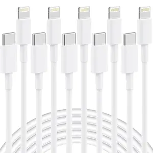 5 Pack 3.2FT/6FT USB C to Lightning Cable, Cellphone Electronic [MFi Certified]PD 20W iPhone Charger Fast Charging Cord Durable Tangle-Free iPhone Charger Cord for iPhone 14/13/12/11/X/8/7/Plus, iPad, AirPods