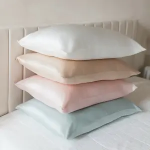 Luxury 22-momme Mulberry Silk Pillowcase - 100% Premium Soft & Cool for Smooth Sleep - Hidden Zipper Closure - Perfect for Kids Standard Queen King Sizes - Gift-Ready Packaging