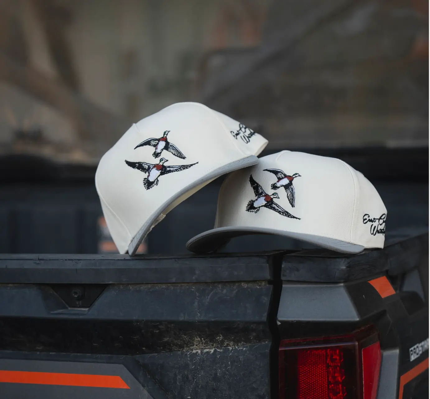 Banking Wigeon Embroidered Hats