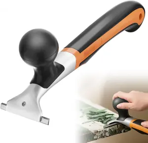 2.5" Carbide Scraper Tool  Heavy Duty , Glue, Varnish, , Putty Remover for , Metal, Tile, Concrete & More   Non-Slip Handle,  Durable