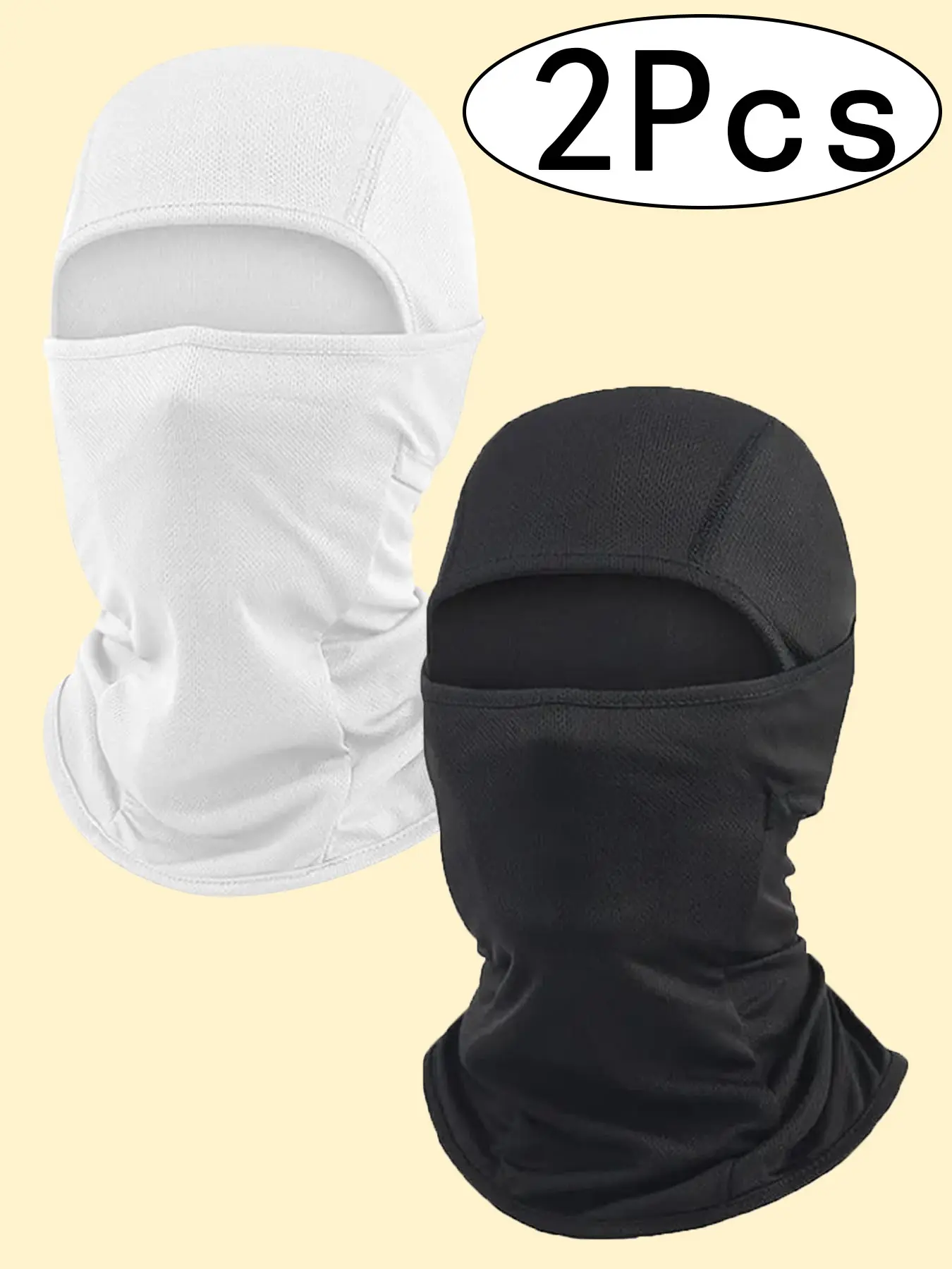 Ski Mask Balaclava Face Mask Shiesty Mask for Men Women, Motorcycle UV Protector Windproof Neck Warmer Face Cover, Motorcycle Protective Gear for Snowboarding, Skiing, Hunting, Cycling, Black