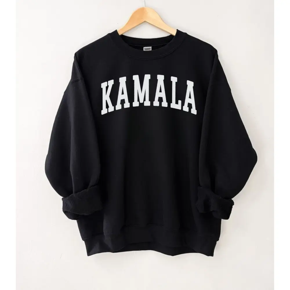 KamaIa Harrls College Sweatshirt Unisex Classic Fit - Campaign Sweater, Democrats Sweater, Democratic Party Sweatshirt