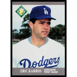 Eric Karros 1991 Ultra #380 RC Los Angeles Dodgers